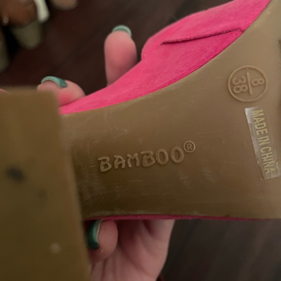 Pink Platform Heels - Picture 2 of 3